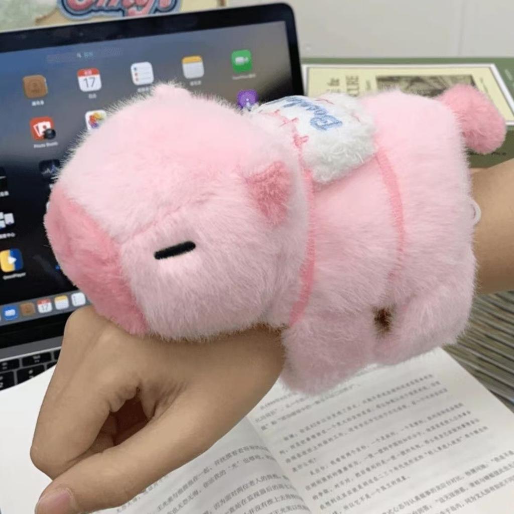 Capibara Capybara Puppe Armband Puppe Plüschtier Mädchenpuppe Kinder Handgelenk Schoß