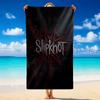 Slipknot Druck Mikrofaser Strandtuch Sand?Leichtes, widerstandsfähiges Handtuch für Schwimmen, Outdoor und Reisen