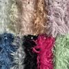 Simulation Feather Tassel Designer Fabric Chemical Fiber Plush Fabric DIY Dress Skirt Stage Costumes Shooting Background Decor