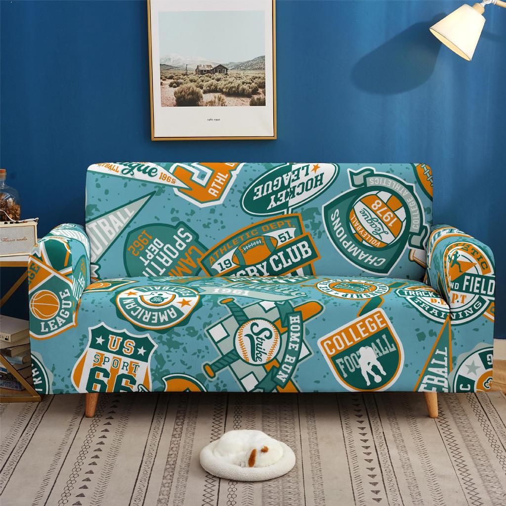 American Retro Dustproof And Non-Slip Elastic Sofa Cover Pad Universal All-Inclusive Multi-Functional Magic Cover
