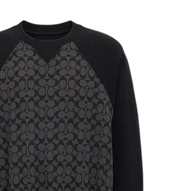 Coach SS24 Sweatshirt Men's Charcoal Gray CO825-R8E