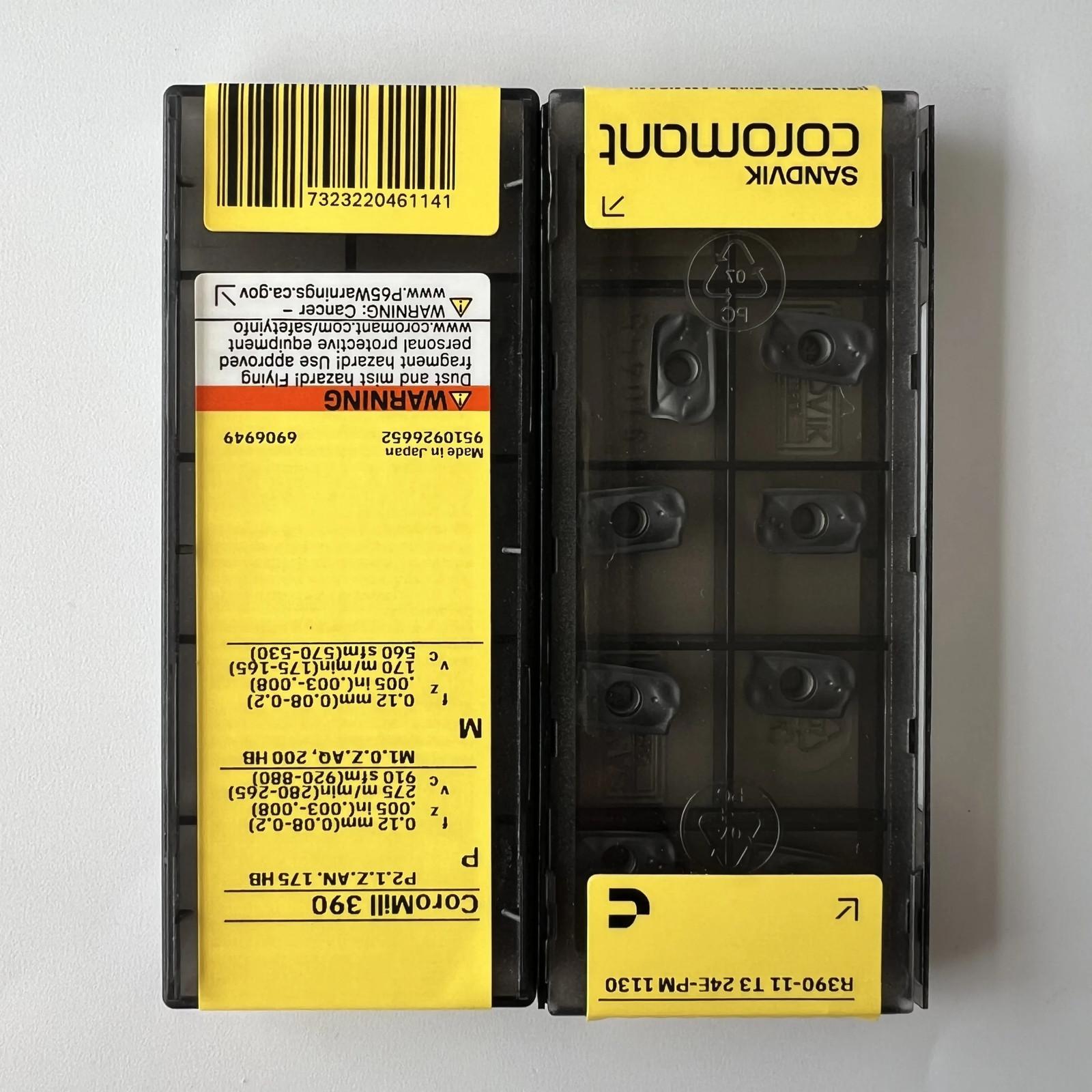 

SANDVIK / R390-11T324E-PM 1130 / Industrial indexable Carbide Inserts 10 Pcs