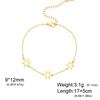 Cazador Stainless Steel Mini Star of David Charm Women's Bracelet Hexagram Jewish Beads Chain Hand Bracelet Jewelry Gift 2026