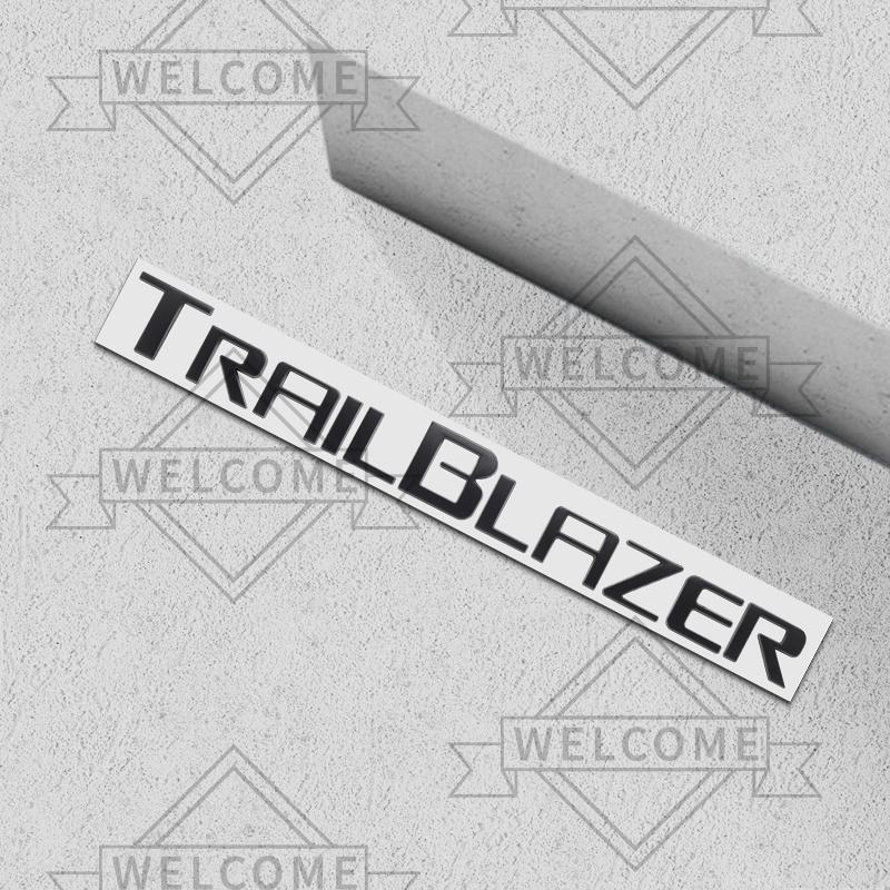 3D Car Stickers For Chevrolet Trailblazer Emblem Auto Body Letter Badge Trunk Decal Decoration Accessories