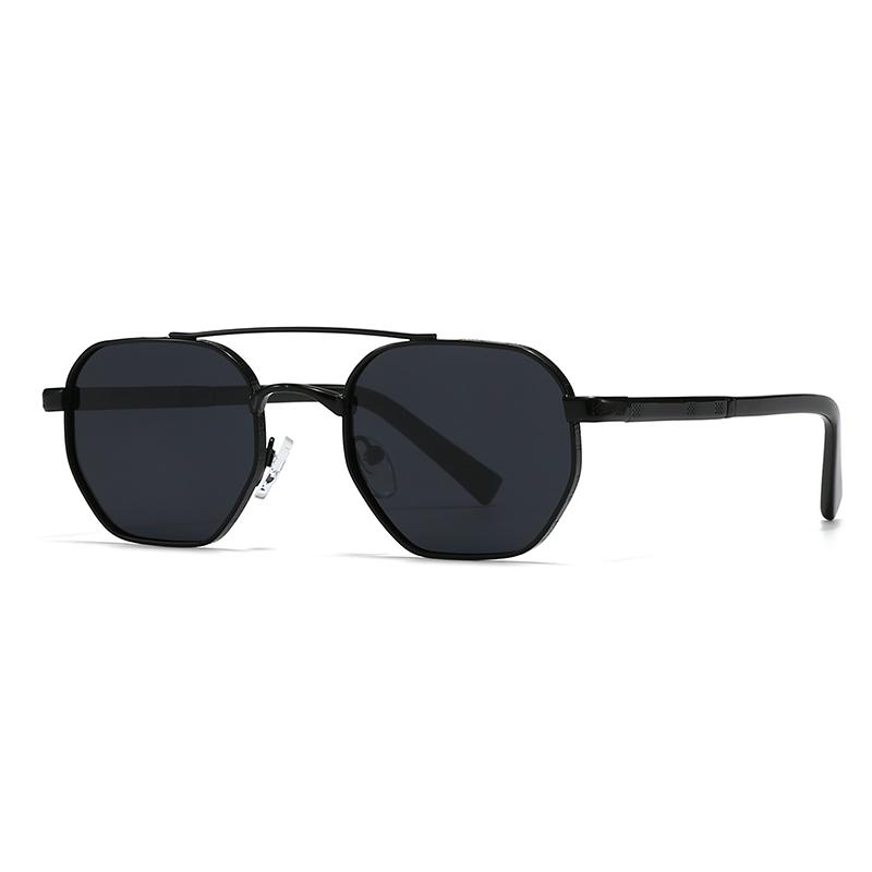 Sunglasses Men'S Sunglasses For European And American Street Style Model Polygonal Sunglasses