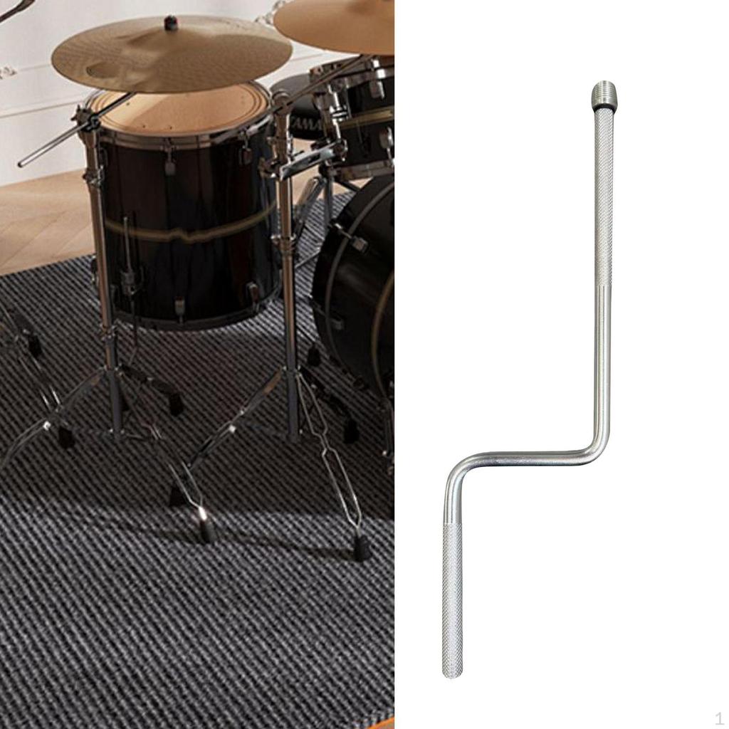 Bell Stand, Z Arm Percussion Accessories, Mount for Bells Instruments, Small Cymbal Drum Blocks