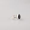 Gemma di Ametista Africana Argento Sterling 925 Timbro Gioielli di Design Anello da Donna Regalo per Donna RR-76-6