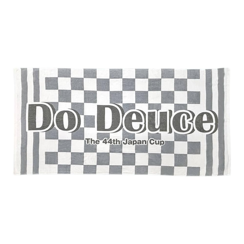 

Thoroughbred Collection Large Bath Towel, Sodashi Dodeuce Official Japanese Derby Merchandise, Approx. 140 x 70cm (Dodeuce)