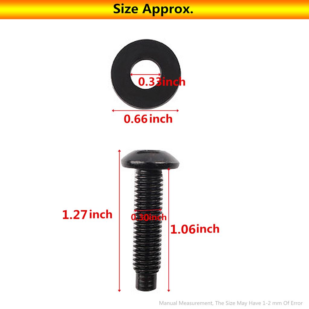 Roof Screws for Jeep Wrangler JK JKU 2007-2017 Wrangler JL 2018    2022 Torx Screws Bolts Car Accessories
