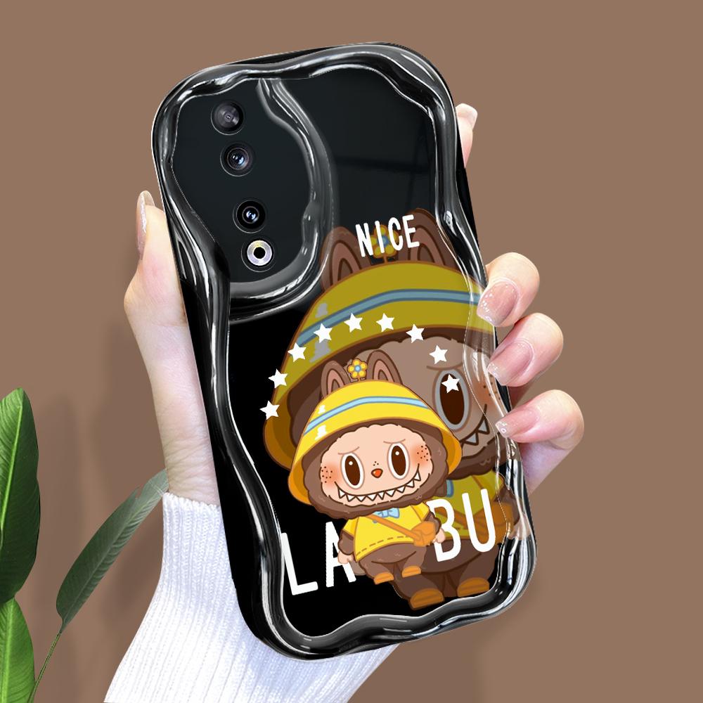 

Милый мультяшный узор, кремовая текстура, мягкий силиконовый чехол с волнистыми краями, чехол для телефона для Huawei Honor Infinix Tecno iPhone iPhone 16