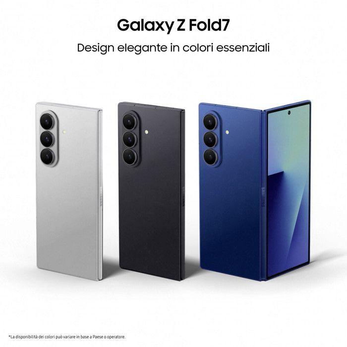 Samsung Galaxy Z Fold7 Smartphone AI 12GB RAM 512GB 200MP Blu
