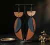 Creative PU Leather Earrings: Diverse Styles & Shapes for Unique Personality