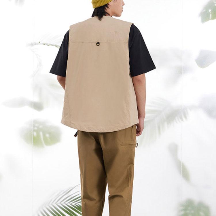 The North Face Urban Exploration Vests Men's Khaki Crew Neck Moderate Workwear NF0A81L5-LK5