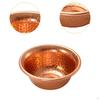 Buddhist Water Offering Bowl Copper Artwork Container Holy Cup Decorative