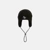 MPTU [Aw25] Academy Fleece Earflap Beanie / Black