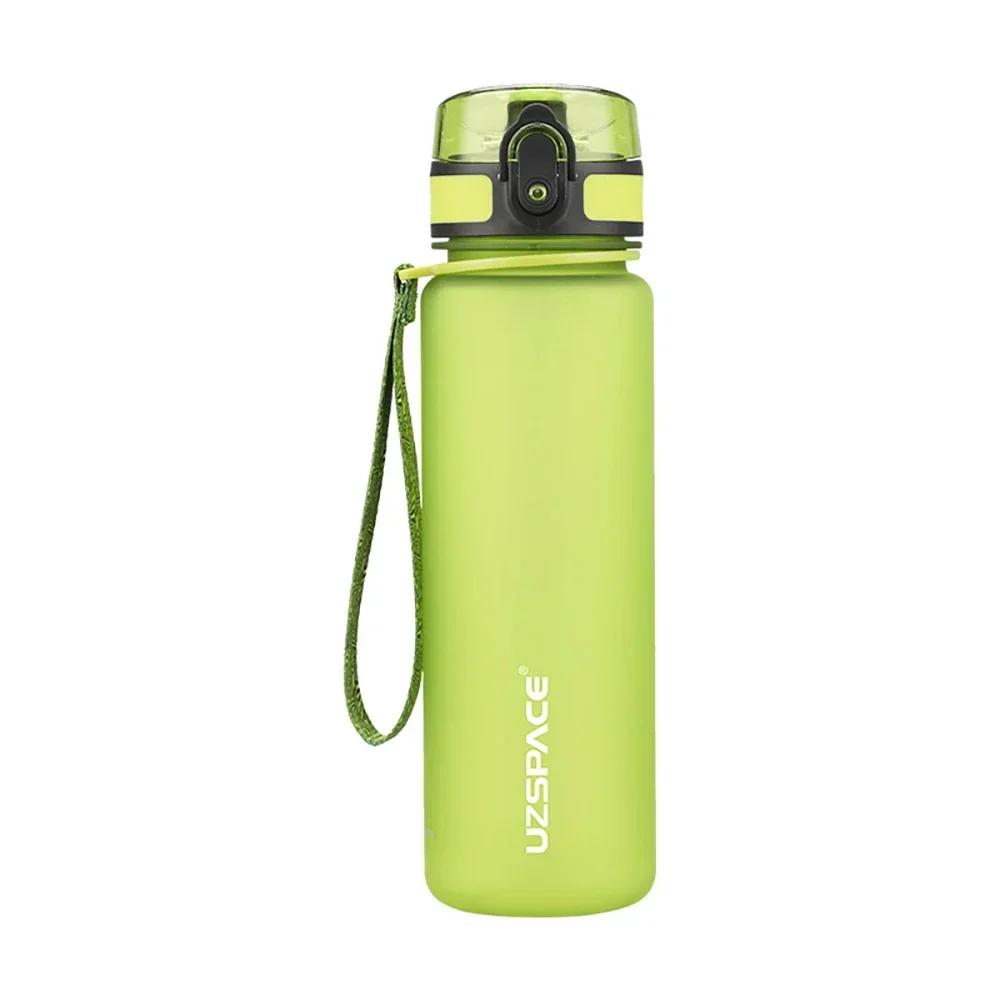 Het Försäljning 500/1000ML Sport Vattenflaska Shaker Utomhus Resa Bärbar Läckagesäker Drickflaska Tritan Plast Drickflaska BPA-fri