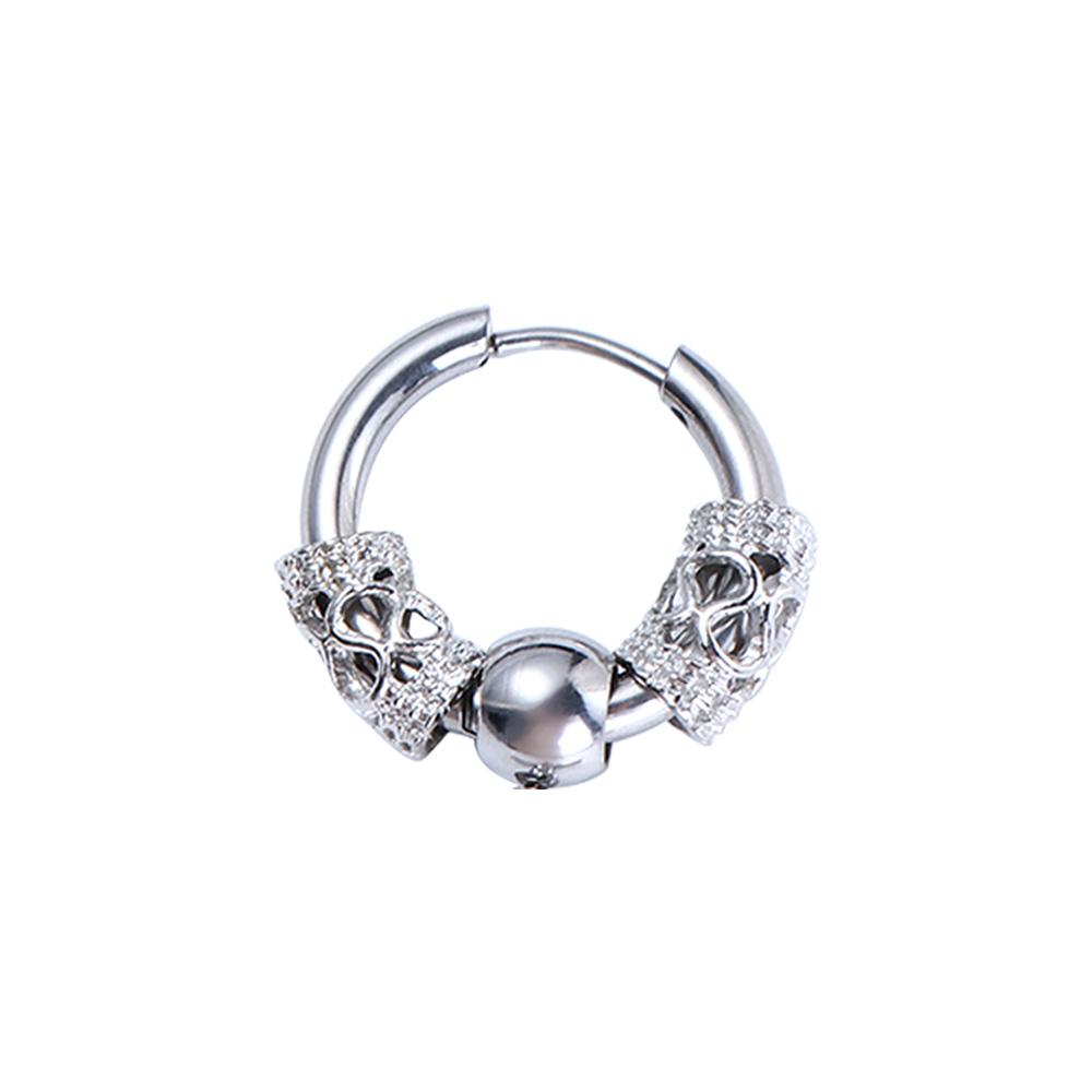 Ins Light Luxury Circle Earrings High-end Exaggerated Hoop Earrings Prevent Allergy Copper Ear Buckle Unisex