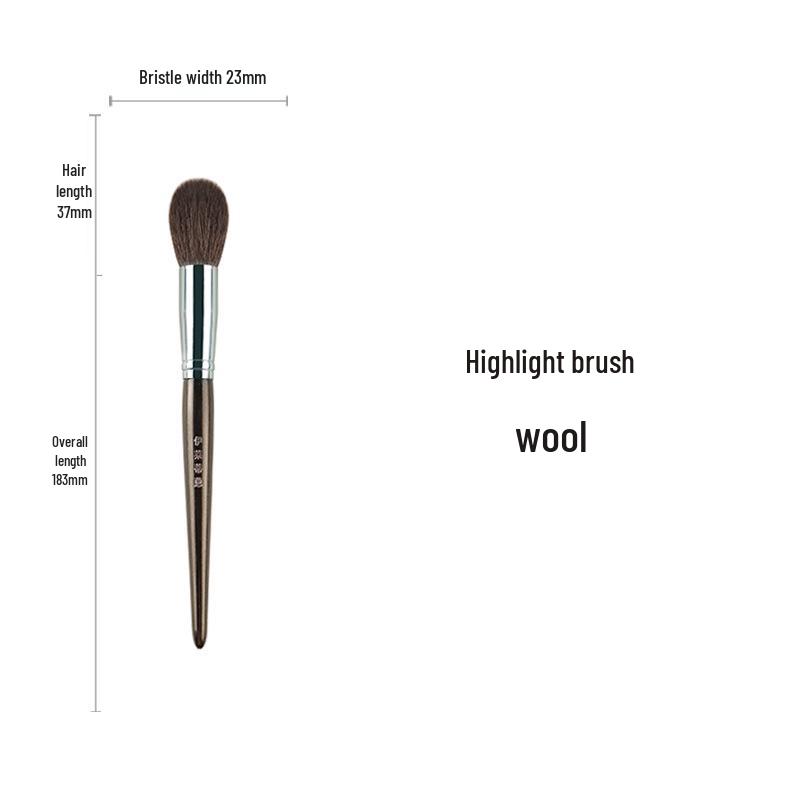 

Набор кистей для макияжа Cangzhou из 14 предметов: Кисти из шерсти животных и синтетического волокна для пудры, подводки и теней для век.