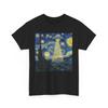 UFO STARRY NIGHT T-Shirt | Elegant Van Gogh Inspired Print