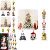 Unique Acrylic Christmas Ornaments With Nightmare Before Christmas Theme For Holiday Decor