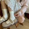 Female Autumn New Style of Micro Pressure All Match Milky White Three Dimensional Relief Pattern In The Tube Pile Socks