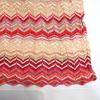 [Used] MISSONI Red Beige Knit Dress [b42-22]