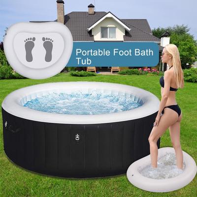 Portable Foot Bath Tub Foot Basin Portable Foot Soaking Basin for Pool Beach Camping Home Spa Treatment for Clean Feet Swimming
