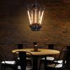 Industrial Metal Steampunk Pendant Hanging Lamp Black Retro Chandelier Light