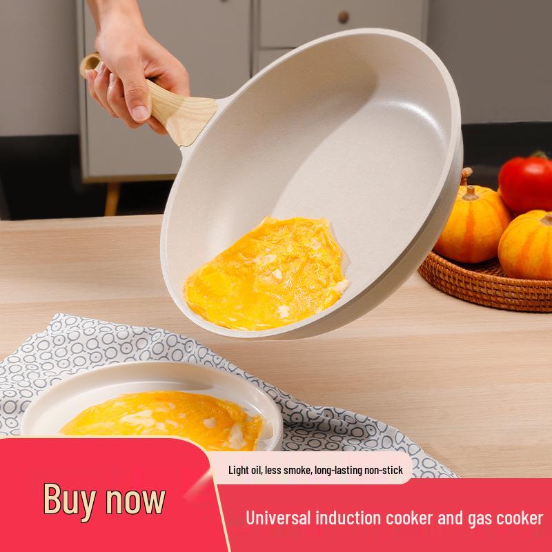 24cm Non-stick Universal Frying Pan for Home Use – Ideal for Eggs, Pancakes, Steaks, Works on Induction Cookers & Gas Stoves.