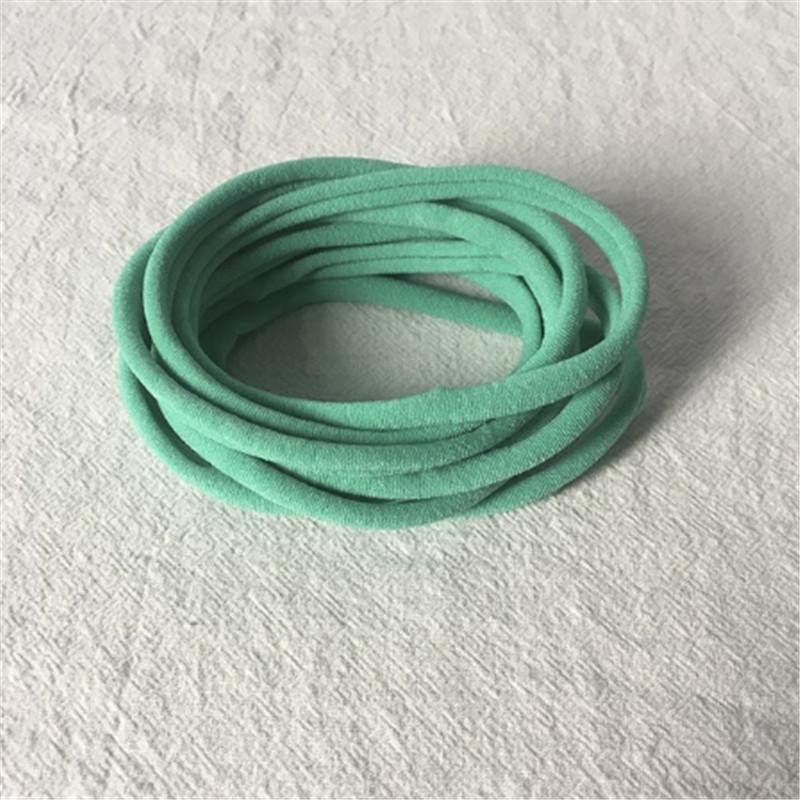 20 Stück/Los Baby Mädchen DIY Nylon Stirnbänder Weiches Spurloses Dehnbares Stirnband für Kinder Haarband Mädchen Elastische Haarschmuck
