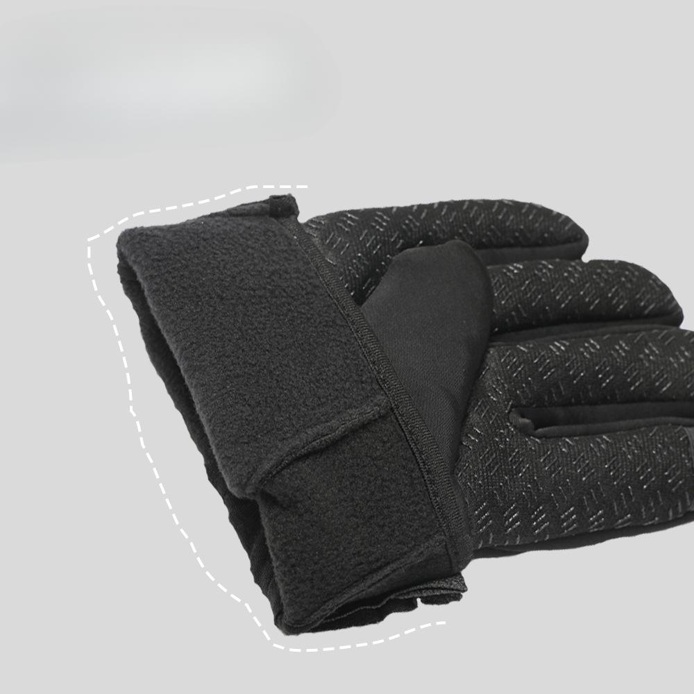 Winter Warm Gloves for Men and Women Outdoor Cycling Touch Screen Waterproof Windproof Gloves Driving Cold Proof Gloves