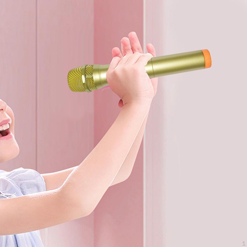 Pretend Toy Activity Show Costume Prop Singing Decorative for Reporter Practice