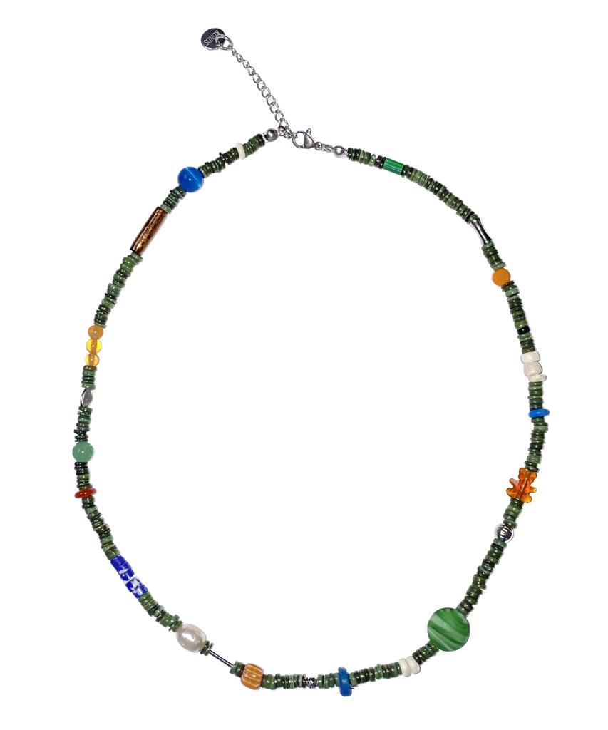 Runds Mother Of Pearl Gemstone Necklace 01
