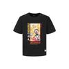 Buddha Head And Origin Cartoon Print T-Shirt Men Tops Black 2ESHTM1TS624XX
