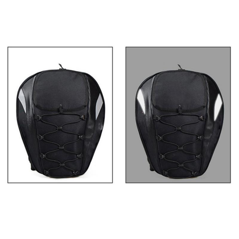 Motorcykel Cykel Baksäte Stor Kapacitet Hjälmväska Förvaring Ryggsäck Vattentät