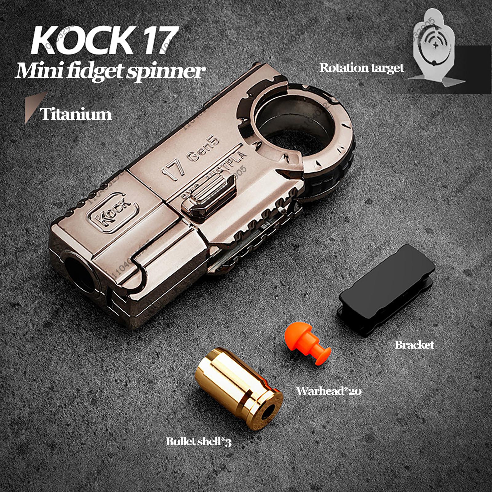 Edc Taktiskā Pistoles Rotaļlieta Fidget Spinner