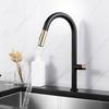 TLXT Stainless Steel Kitchen Sink Faucet with Pull-out Sprayer