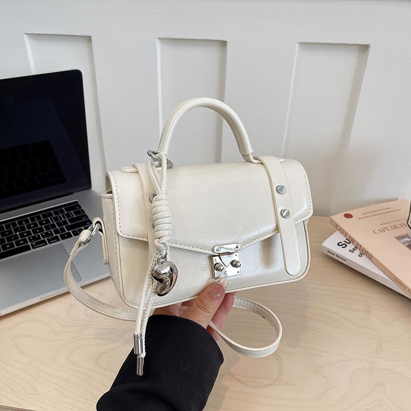 

Fashionable New Arrival Messenger Bag Women s Single Shoulder Lock Metal Handbag Small Square Crossbody Bag for Ladies