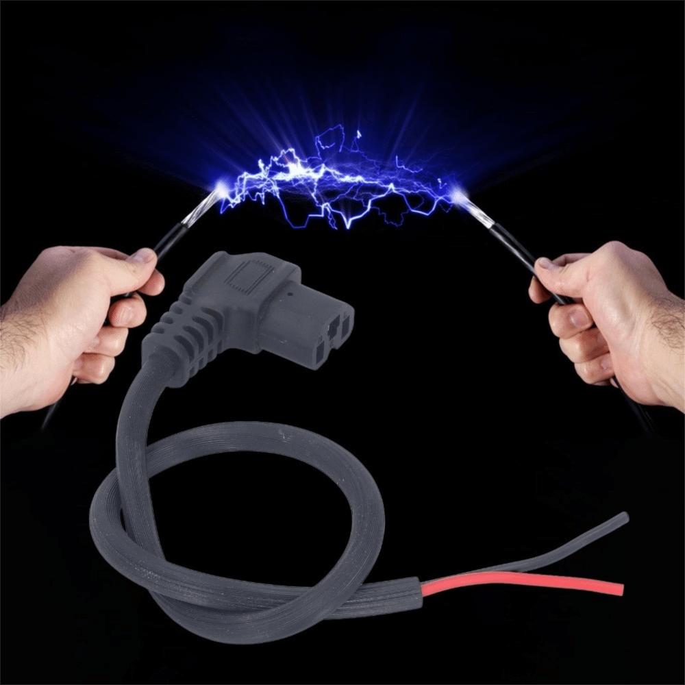1PC 50cm Length Electric Scooter Power Cord T Type Electric Scooter Charging Line  Scooter Repair