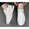 Fashion New Designer Cow Leather Platform Men's Sneakers Fashion Soft-soled Sports Board Shoes Men Spring Autumn Zapatos De Hombre