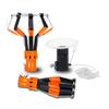 Light Bulb Changer Head with Aluminum Body, Manual Overhead Service Tool for Hard-to-Reach Ceiling Lighting Use