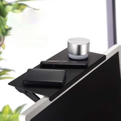 Cable Box Shelf 13in Computer Monitor Shelf Adjustable Projector Console Box Laptop Electronics Router Soundbar Media Storage