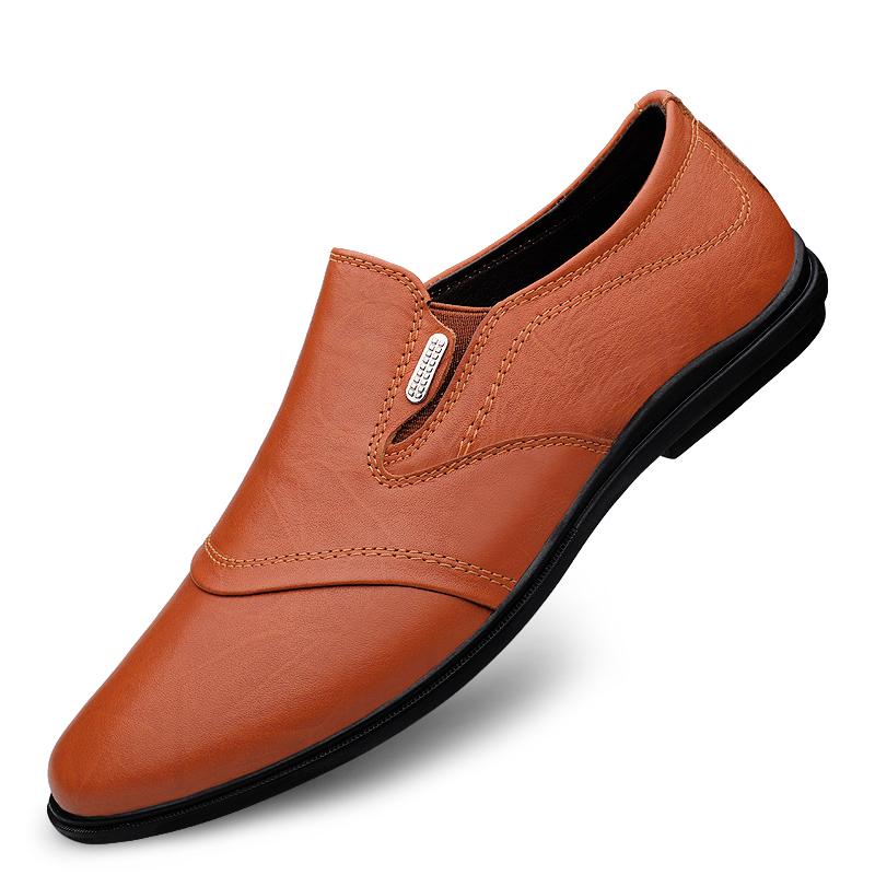 High Quality Man Shoes Leather Genuine Summer Loafers Mens Moccasin Cow Leather Loafer Shoes Men Luxury Slip On Casual Footwear