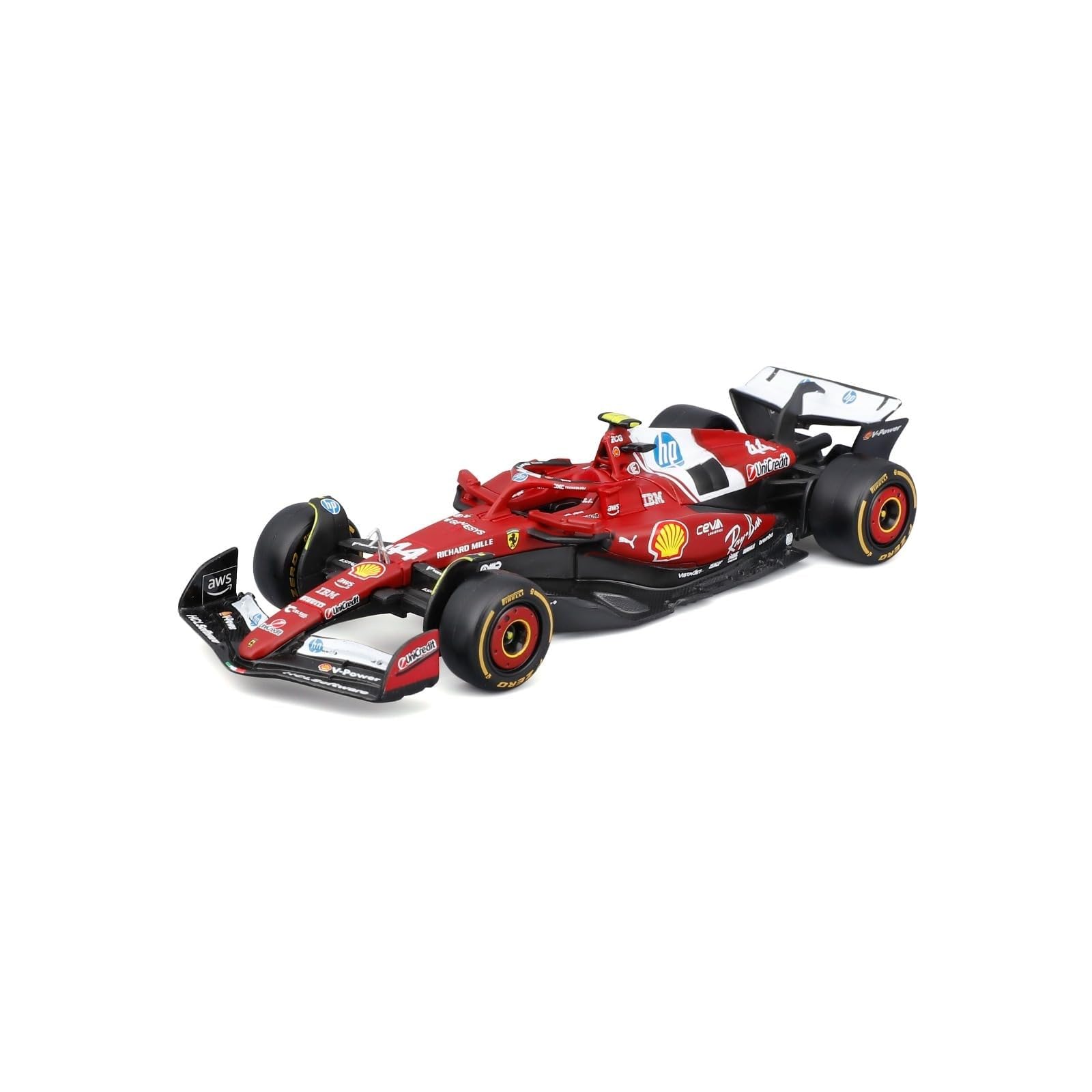 

Bburago 1/43 F1 Scuderia Ferrari #16 Charles Leclerc 2025 Seasonal Race Car Diecast Miniature Model 18-36853