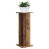 Plant Stand Reclaimed Wood Look 30.5 x 30 x 80.5 cm Engineered Wood