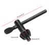 Chiave per Mandrino da Trapano Chiave a Cricchetto Chiave per Mandrino da Trapano Chiave per Trapano Elettrico Strumento di Bloccaggio con Chiave a T Pilota da 1/4''