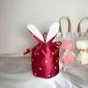 Easter Velvet Bunny Ears Gift Box - Creative Candy Party Bag