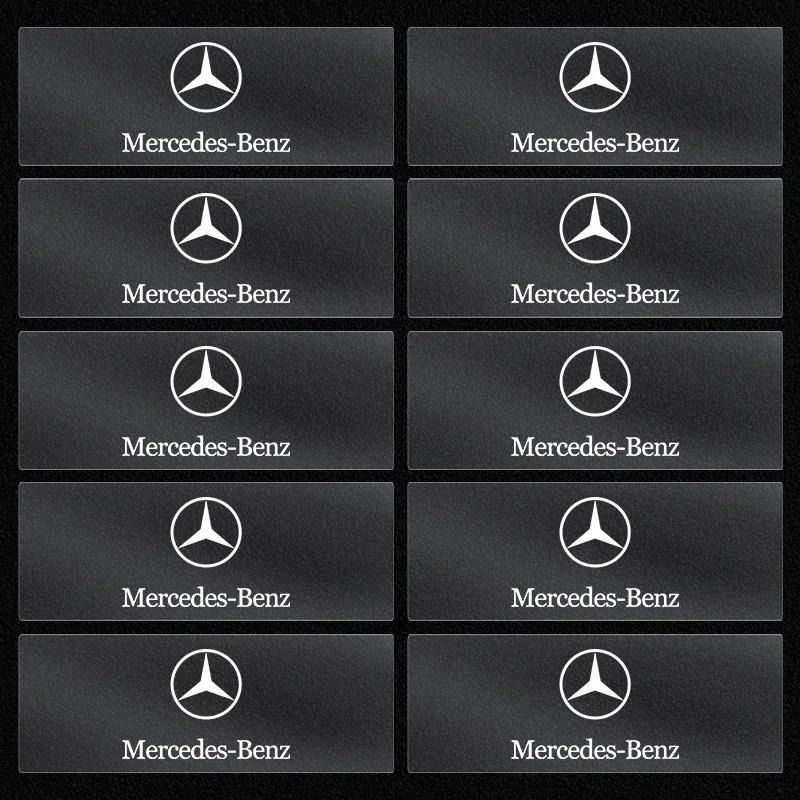 Car Sticker 1/2/5/10pcs Car Badges Auto Interior Decor Logo Stickers For Mercedes Benz AMG Class W205 W203 GLC GLK W206 W220 A18