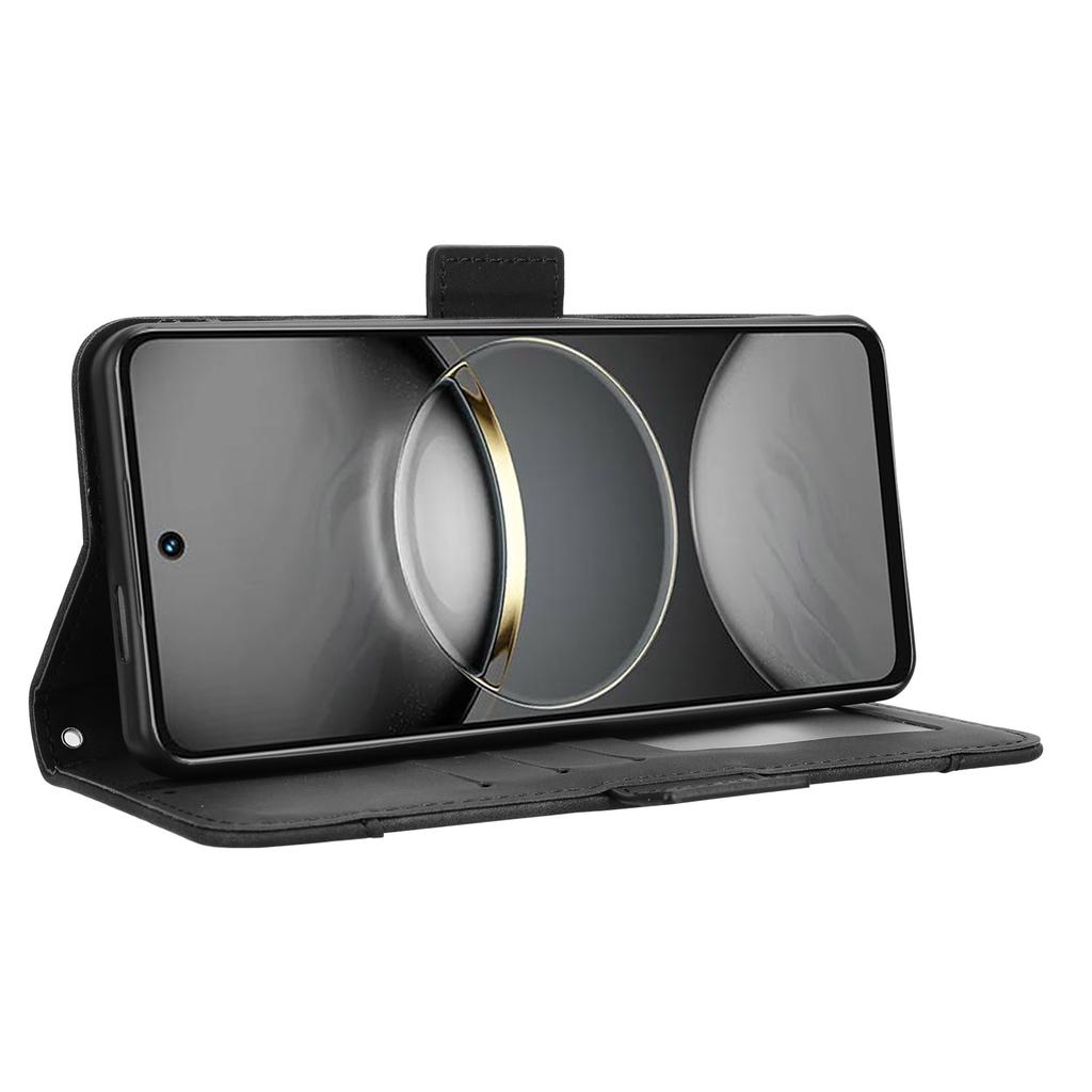 For TECNO Spark 30 4G KL6 Leather Case Phone Wallet Cover with Multiple Card Slots