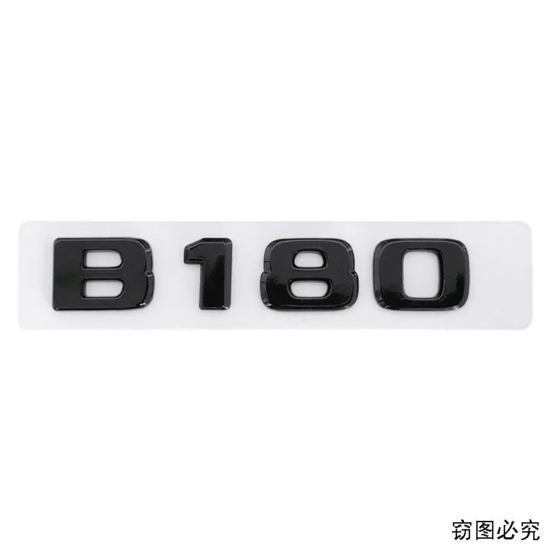 

ABS Car Body Side Badge Letters Sticker Trunk Emblem for Mercedes Benz B180 B200 B220 B250 B260 Exterior Accessories
